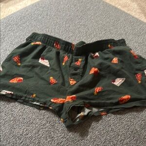 Pizza Print Boxer Shorts